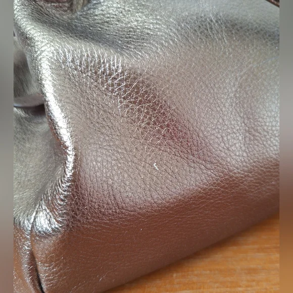 COACH Madison Phoebe Shoulder Bag Metallic Gold Bronze Leather Slouchy Hobo NEW - Picture 15 of 16